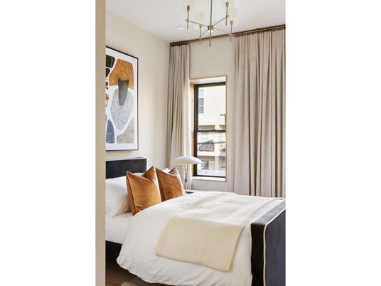 Bedroom, Interior, Pendant Lights