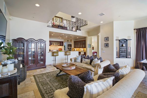 Interior, Kitchen, Living room, Recessed Lighting