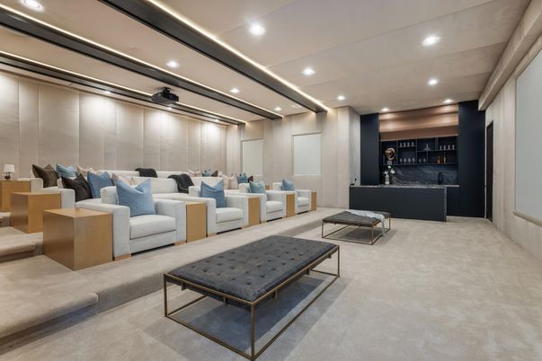 Interior, Recessed Lighting, Theatre Room