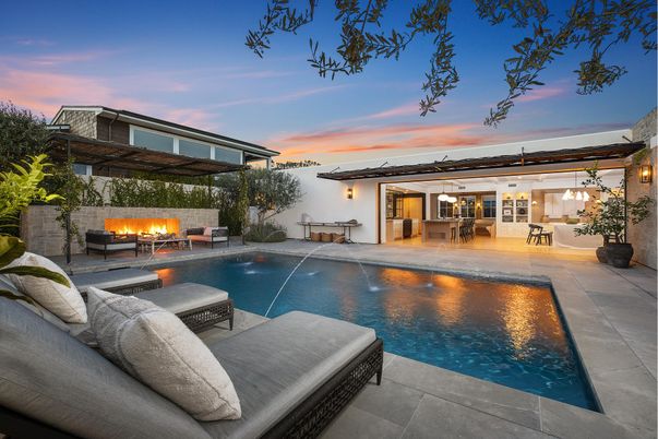Exterior, Pool, Solar Panels
