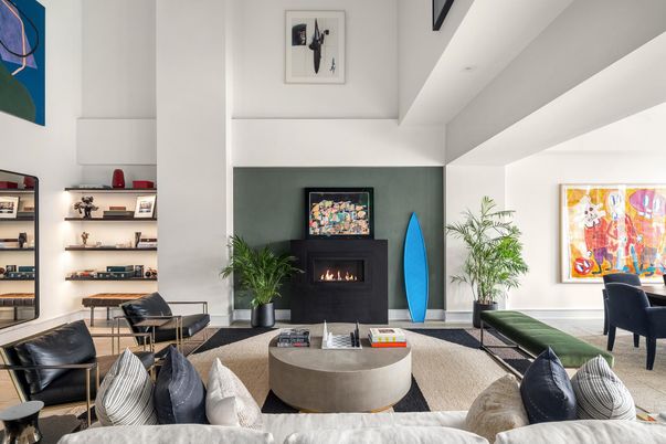 Fireplace, Interior, Living room