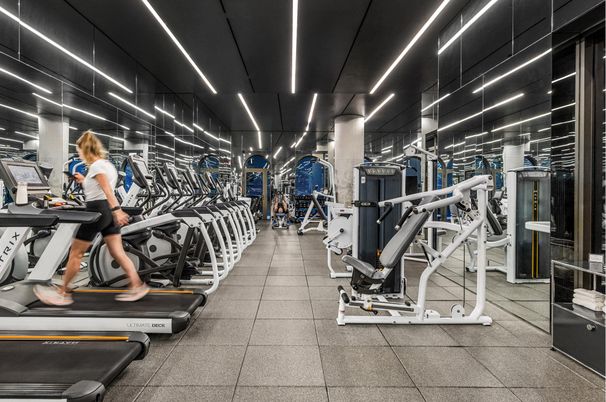 Fitness Equipment, Gym, Interior