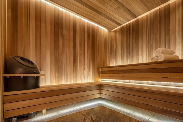 Interior, Sauna Room