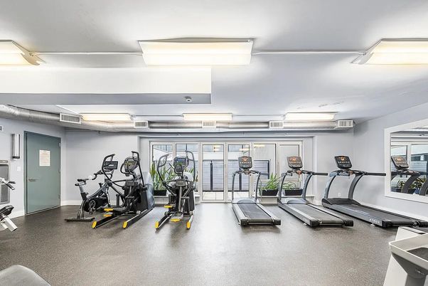 Fitness Equipment, Gym, Interior