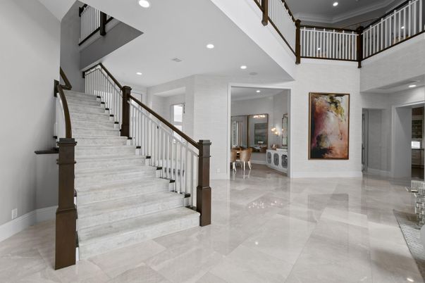 Dining room, Interior, Recessed Lighting
