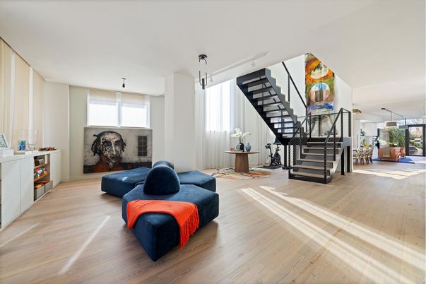 Interior, Pendant Lights, Wood Texture Flooring
