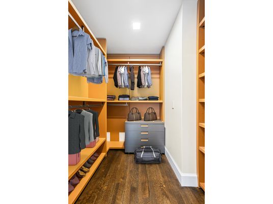 Interior, Recessed Lighting, Walk-in Closets, Wood Texture Flooring