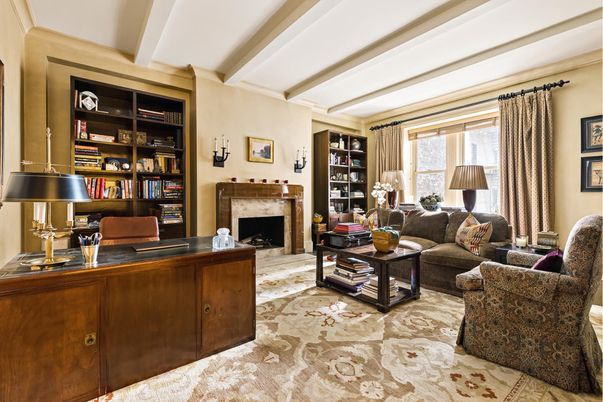 Fireplace, Home Office, Interior, Living room