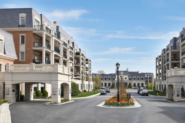 Exterior, Facade, Condo Building
