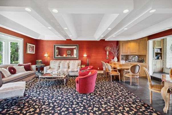 Dining room, Interior, Living room, Recessed Lighting