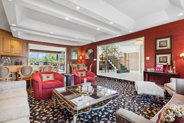 Dining room, Interior, Living room, Recessed Lighting
