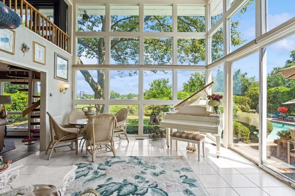 Interior, Piano, Sun Room