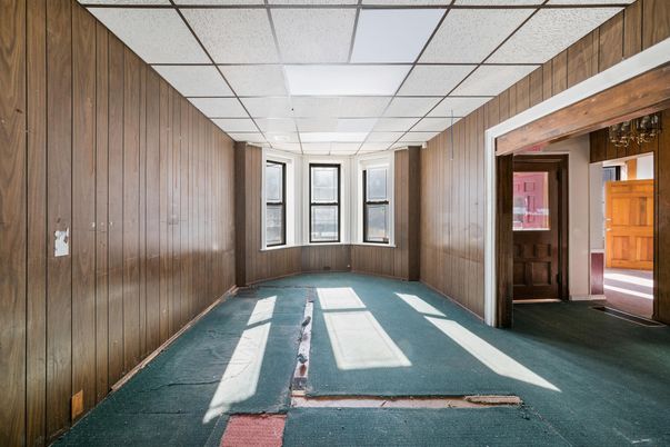 Empty room, Interior, Wooden Walls