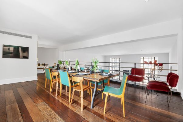 Dining room, Interior, Wood Texture Flooring