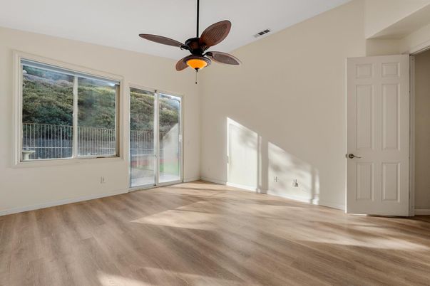 Empty room, Interior, Wood Texture Flooring