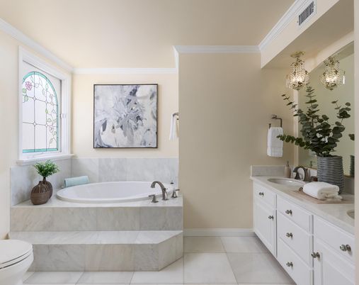 Bathroom, Dual Sink Vanities, Interior