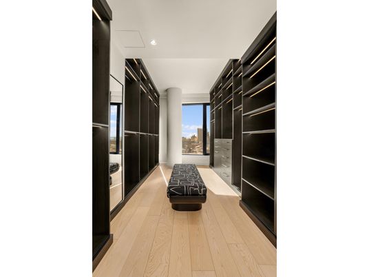 Interior, Recessed Lighting, Walk-in Closets, Wood Texture Flooring