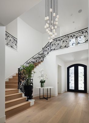 Interior, Pendant Lights, Wood Texture Flooring