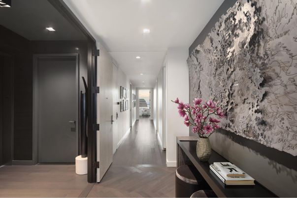 Interior, Recessed Lighting, Wood Texture Flooring