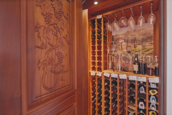Interior, Recessed Lighting, Wine Storage