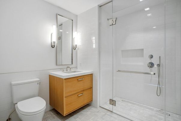 Bathroom, Glass Shower, Interior