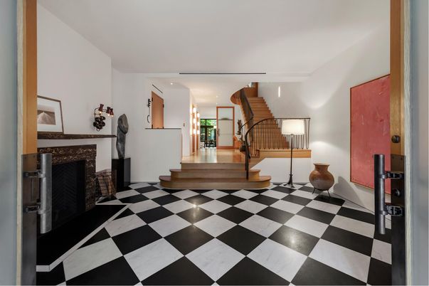 Fireplace, Interior, Recessed Lighting
