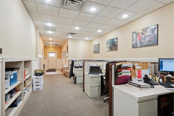 Home Office, Interior, Recessed Lighting
