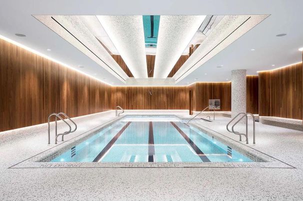 Interior, Pool, Recessed Lighting