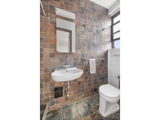 Bathroom, Interior, Stone Walls