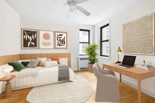 Bedroom, Home Office, Interior, Wood Texture Flooring