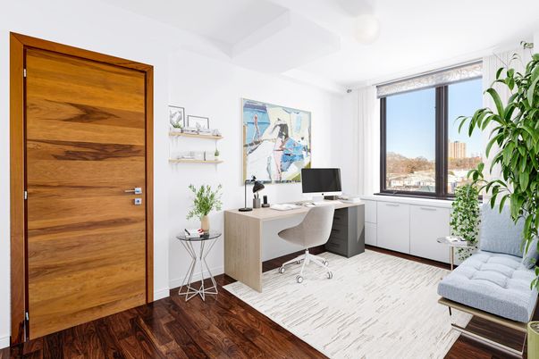 Home Office, Interior, Wood Texture Flooring