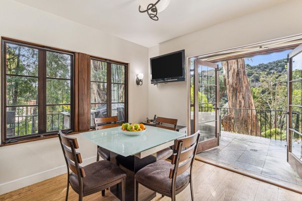 Dining room, Interior, Wood Texture Flooring