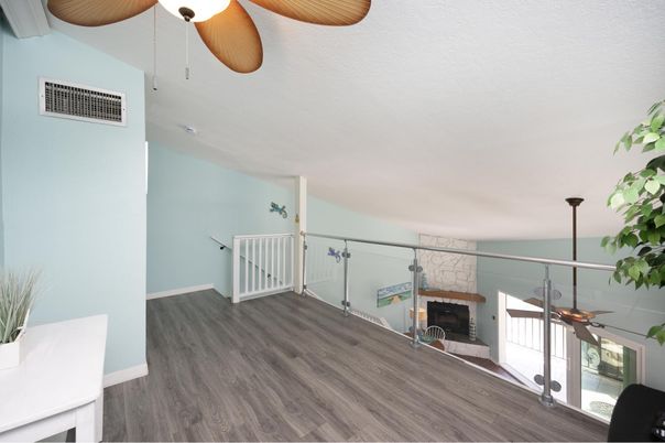 Fireplace, Interior, Wood Texture Flooring