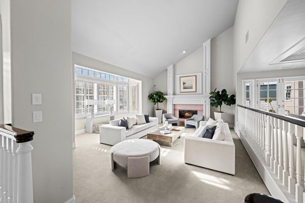 Fireplace, Interior, Living room, Recessed Lighting