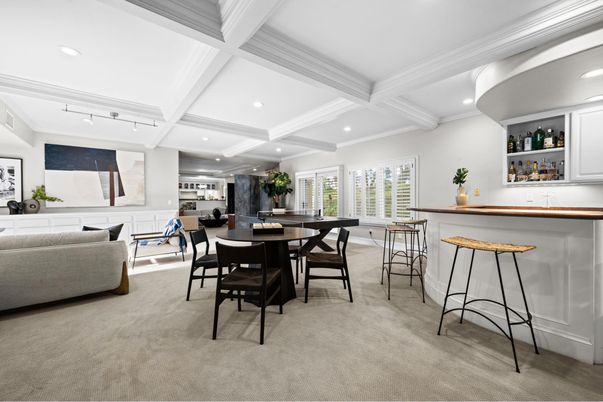 Dining room, Interior, Living room, Recessed Lighting
