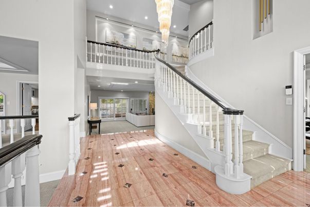 Chandelier, Interior, Recessed Lighting