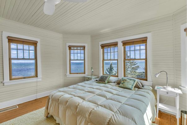 Bedroom, Interior, Water, Wood Texture Flooring