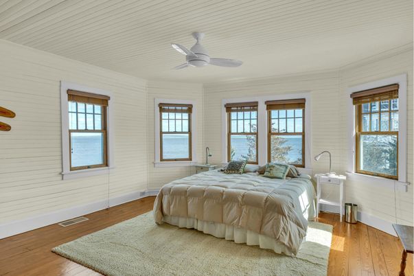 Bedroom, Interior, Water, Wood Texture Flooring
