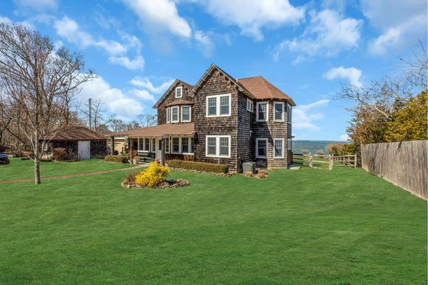 Backyard, Exterior, Facade, Tudor Revival