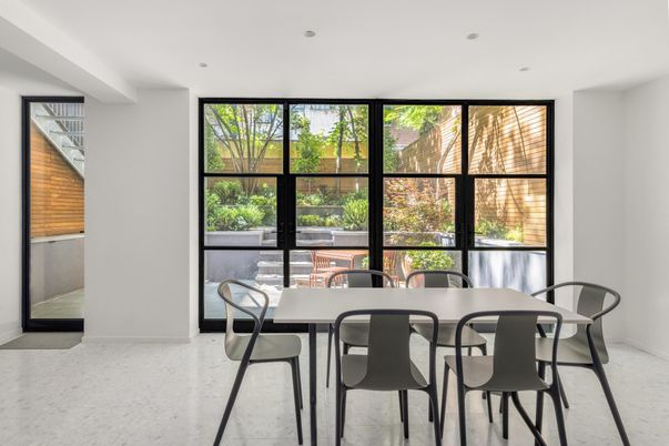 Dining room, Interior, Recessed Lighting