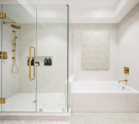 Bathroom, Glass Shower, Interior
