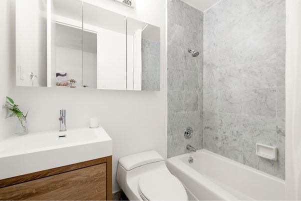 Bathroom, Interior, Marble Walls