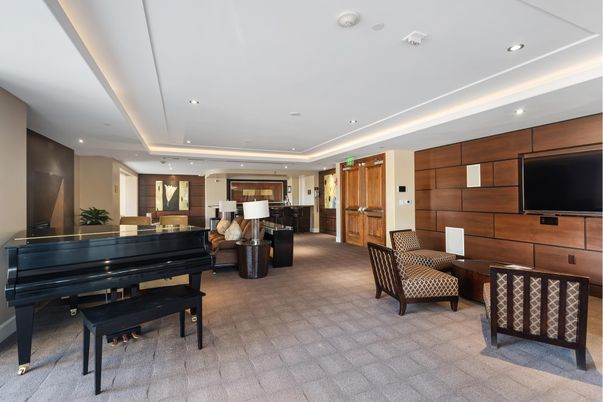 Interior, Piano, Recessed Lighting