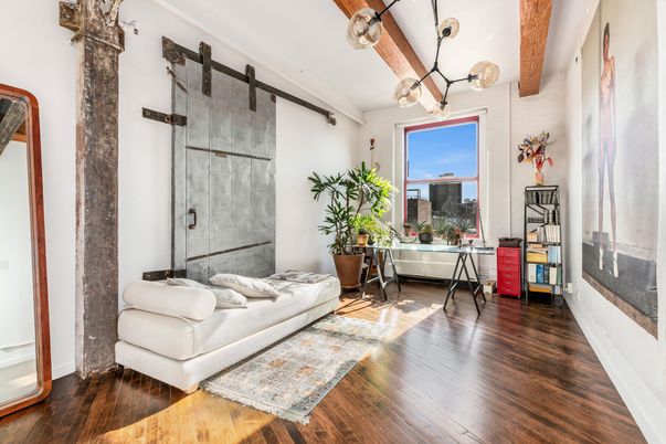 Interior, Pendant Lights, Wooden Beams, Wood Texture Flooring