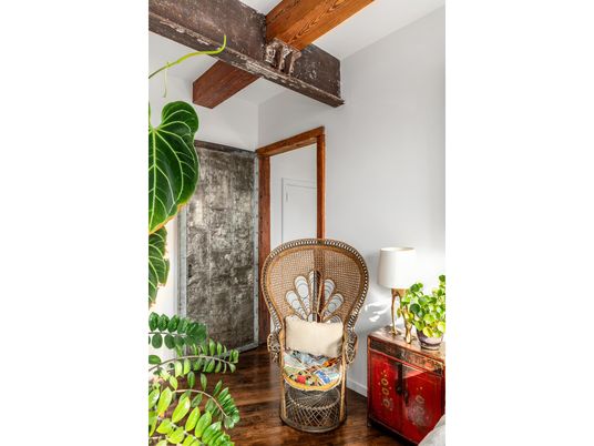 Interior, Wooden Beams, Wood Texture Flooring