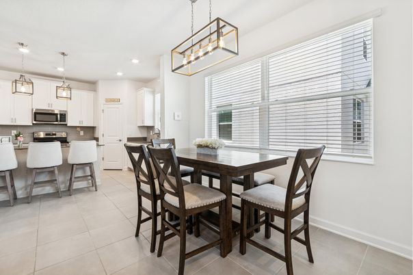 Dining room, Interior, Kitchen, Pendant Lights, Recessed Lighting, Stainless Steel Appliances
