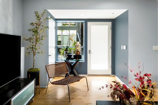 Interior, Recessed Lighting, Wood Texture Flooring
