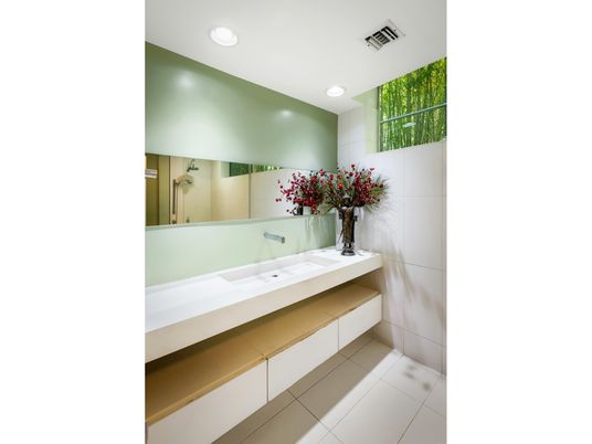 Bathroom, Interior, Recessed Lighting