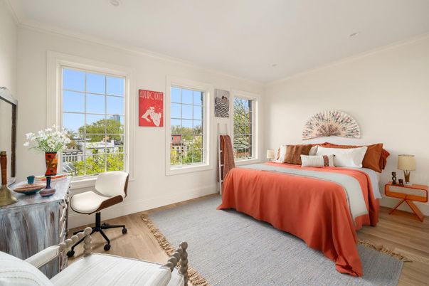 Bedroom, Home Office, Interior, Wood Texture Flooring