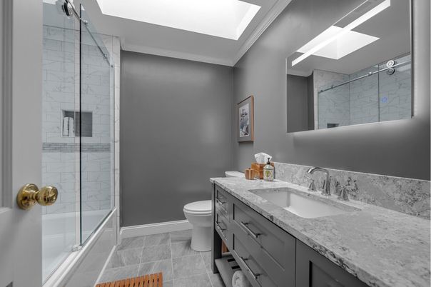 Bathroom, Glass Shower, Interior